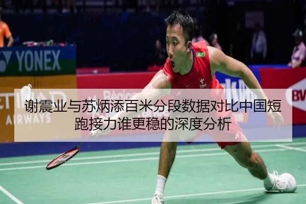 谢震业与苏炳添百米分段数据对比中国短跑接力谁更稳的深度分析 - aitiyu